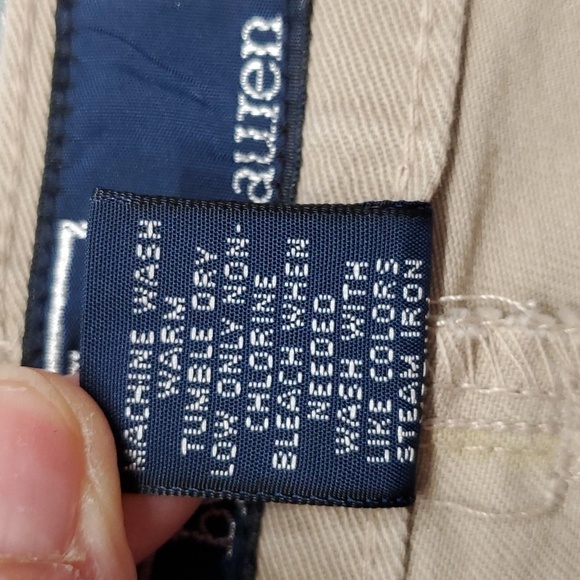 POLO BY RALPH LAUREN,  Mens khaki slacks. 36" X 32".very good used condition. - Picture 9 of 11